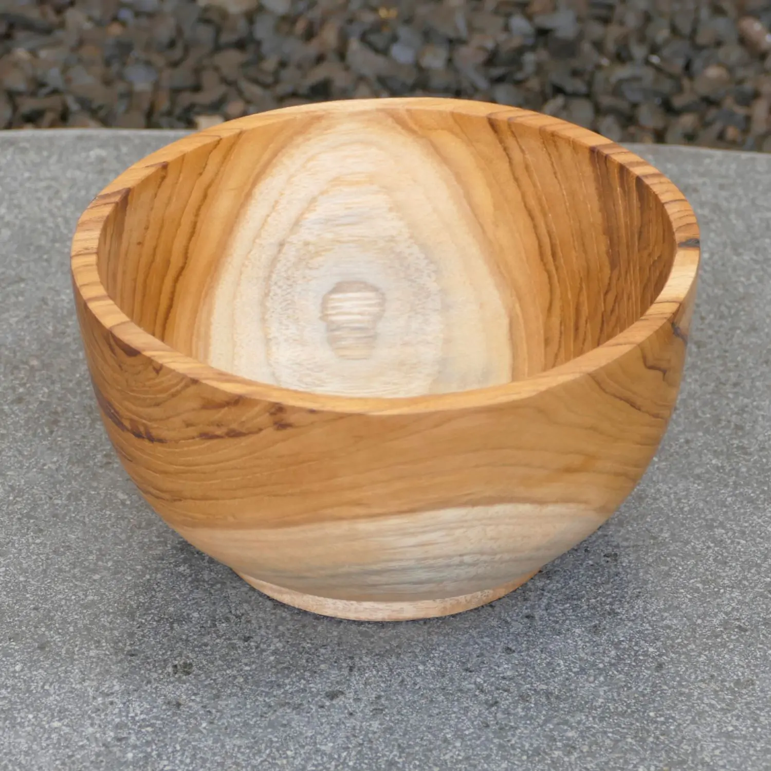  Product image 1 of the product “Wooden bowl, made of teak wood, 15 cm dia. ”